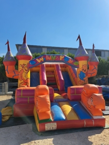 Scivolo gonfiabile Winnie the Pooh Jumpsalento