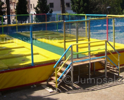 Trampolino modulare a 10 posti Jumpsalento
